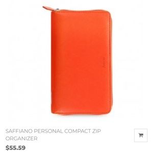 Filofax Saffiano Zip Wallet